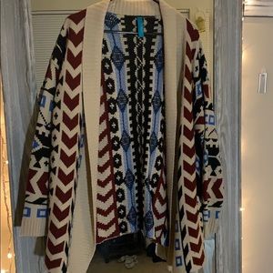 Aztec style sweater